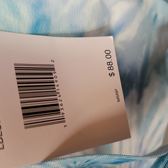 LUV BETSEY BY BETSEY JOHNSON Tie Dye Mid Size Backpack - Picture 5 of 8